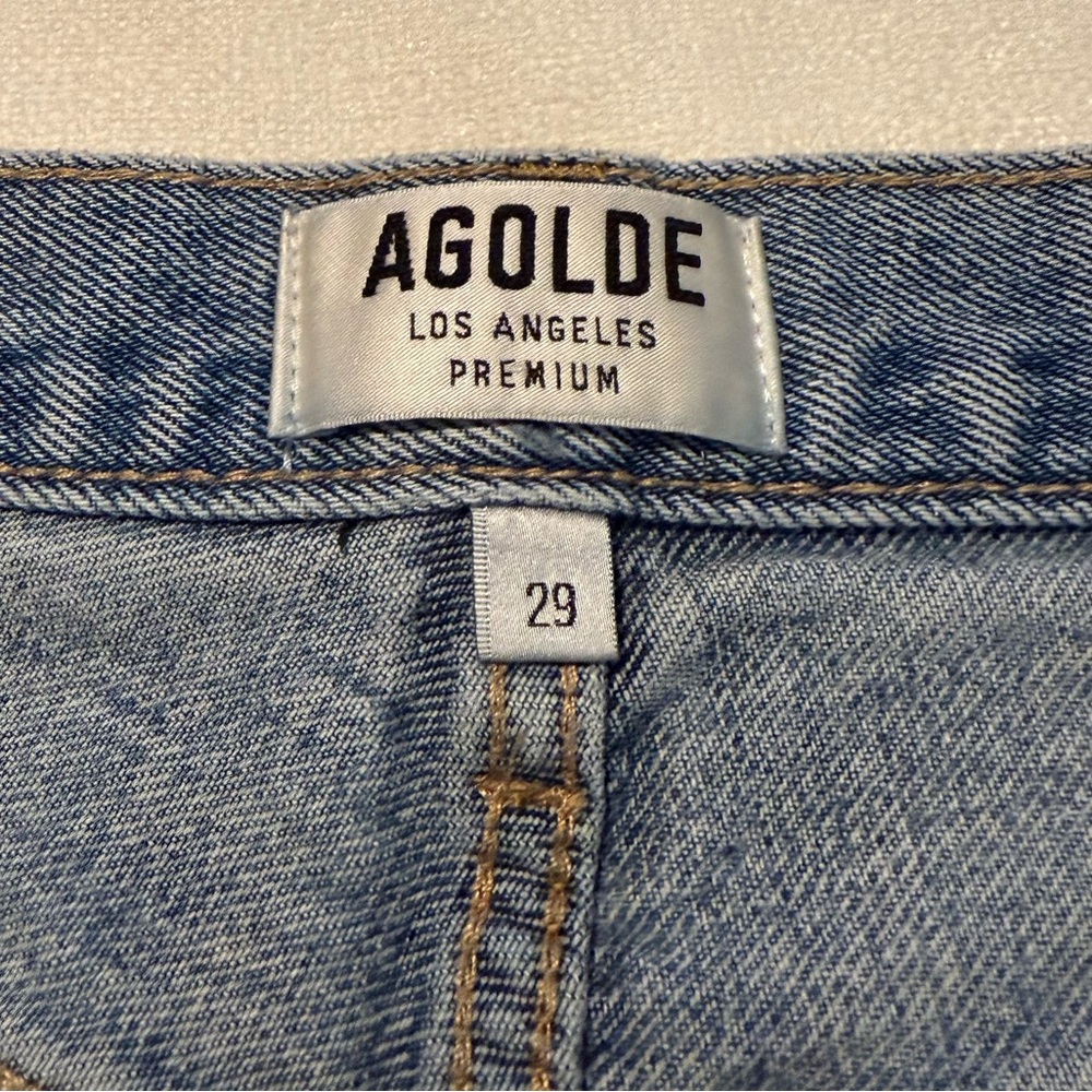 Agolde 90’s Pinch Waist High Rise Straight Jeans - Picture 8 of 9